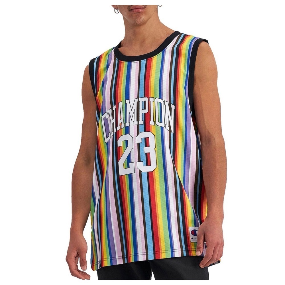 Champion | Men’s Lifestyle Pride Basketball Tank | M
